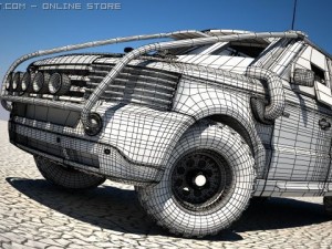 range rover revolution Modelo 3D