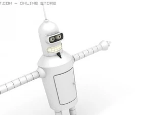 hipoly bender bending rodriguez 3D Model