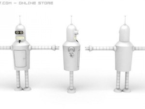 hipoly bender bending rodriguez 3D Model