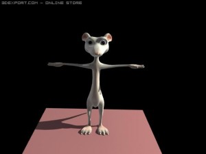 rat Modelo 3D
