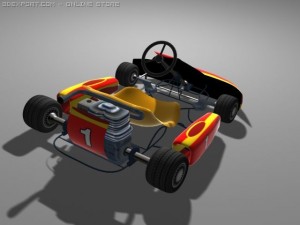 cart 3D Модель