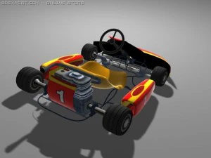cart 3D Model