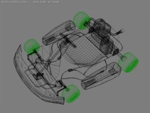 cart 3D Model