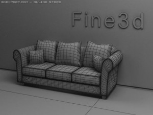 antique08019 3D Model
