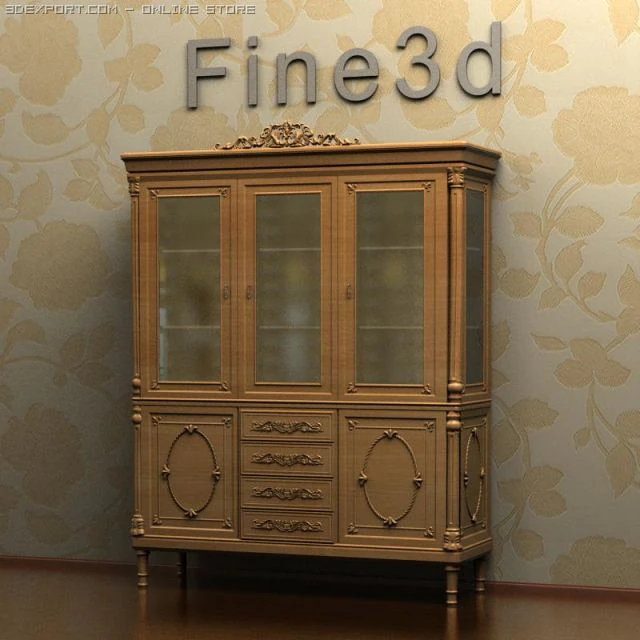 antique08004 3D Model .c4d .max .obj .3ds .fbx .stl .blend 