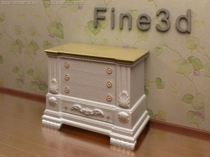 antique08005 3D मॉडल
