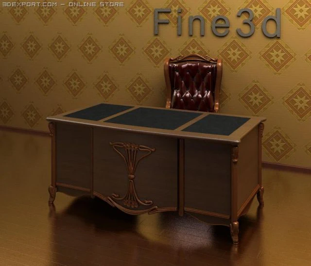 antique09088 3D Model .c4d .max .obj .3ds .fbx .stl .blend 