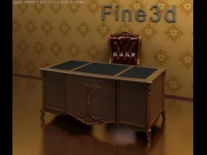 골동품09088 3D 모델