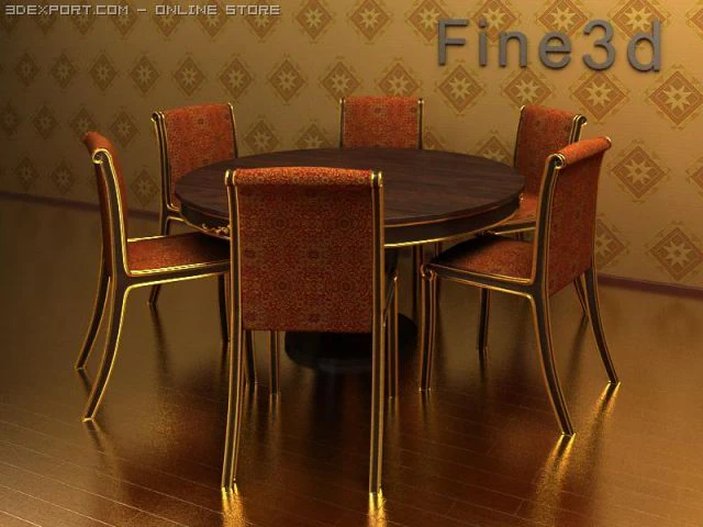 antique08021 3D Model .c4d .max .obj .3ds .fbx .stl .blend 