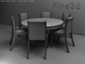 antique08021 3D Model