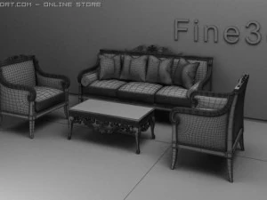 antique09003 3D Model