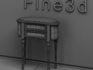 antique09006 3D Model