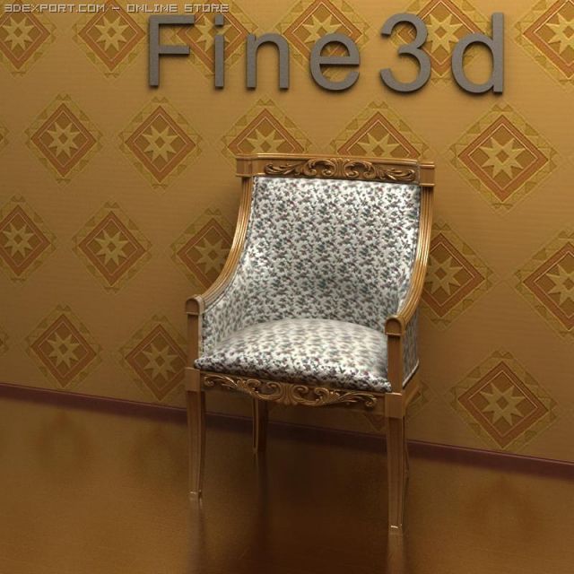 antique09013 3D Model .c4d .max .obj .3ds .fbx .stl .blend 