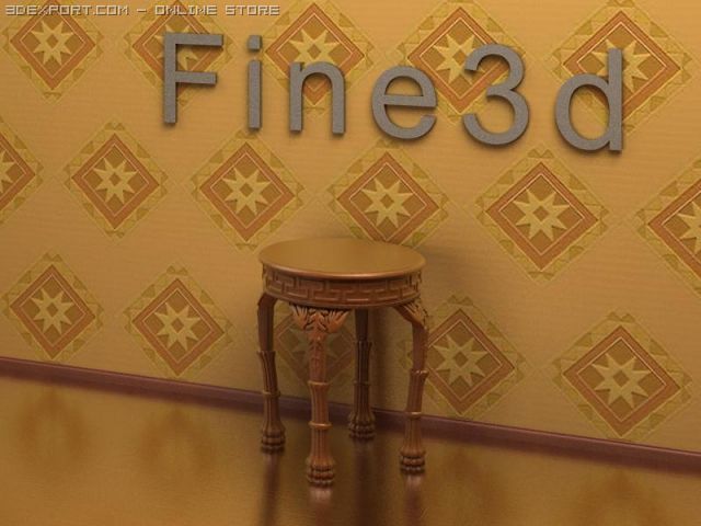 antique09018 3D Модель .c4d .max .obj .3ds .fbx .stl .blend 