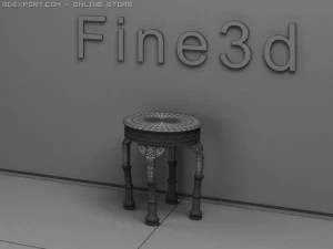 antique09018 3D Model
