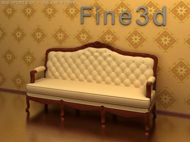 antique09019 3D Model .c4d .max .obj .3ds .fbx .stl .blend 