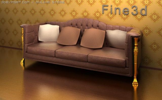 antique09020 3D Модель .c4d .max .obj .3ds .fbx .stl .blend 