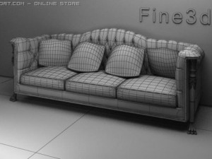 antique09020 3D Модель