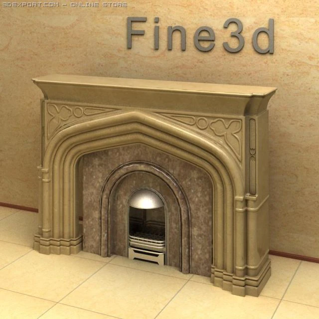 antique09021 3D Model .c4d .max .obj .3ds .fbx .stl .blend 