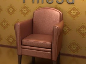 古董09023沙发 3D 模型