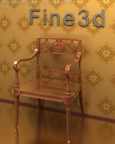 antique09024 3D 模型 .c4d .max .obj .3ds .fbx .stl .blend 