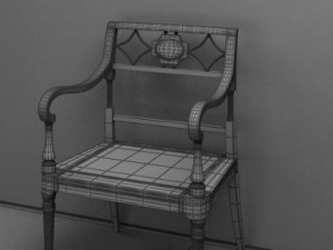antique09024 3D 模型