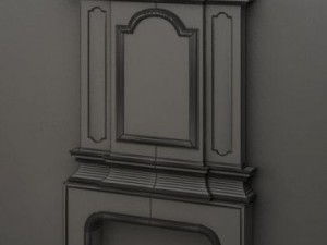 antiquefireplace090330101 3D Модель