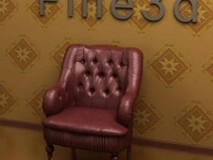 antiquesofa090270302 3D Model