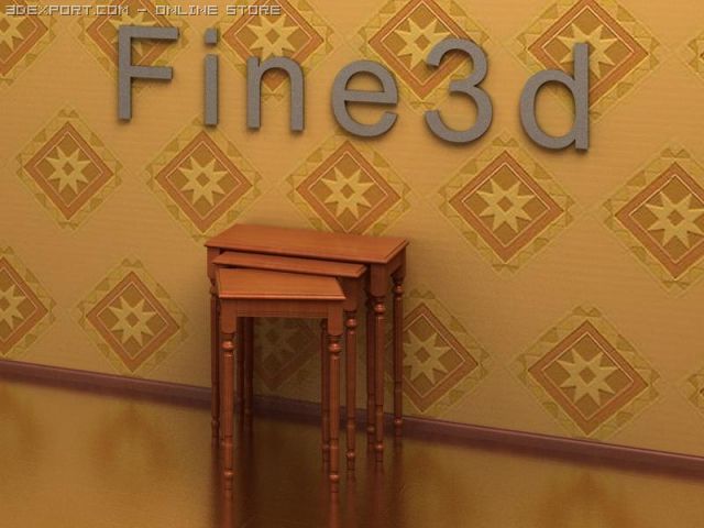 antiquetable090300503 Modelo 3D .c4d .max .obj .3ds .fbx .stl .blend 