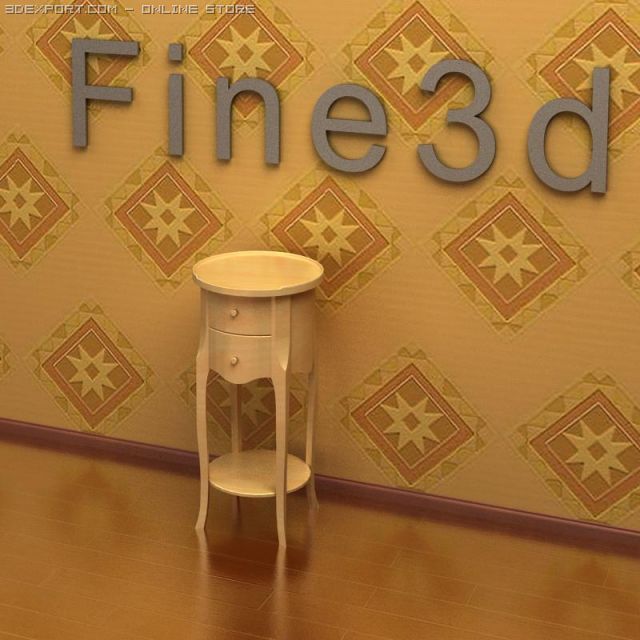 antiquetable090310101 Modèle 3D .c4d .max .obj .3ds .fbx .stl .blend 