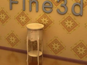 tavoloantico090310101 Modello 3D