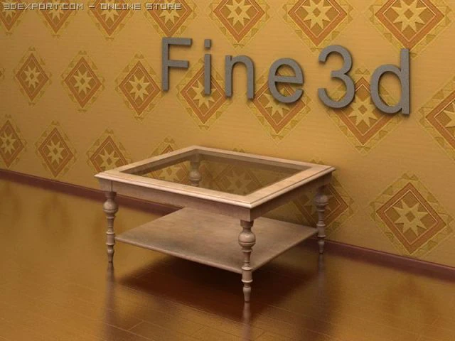 antiquetable090360101 3D Model .c4d .max .obj .3ds .fbx .stl .blend 