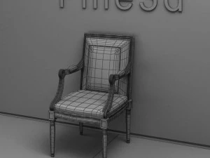 antiquechair090440201 3D Model