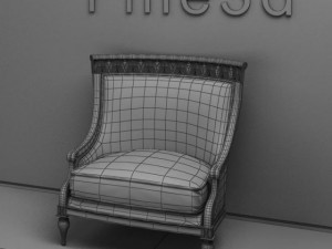 antiquechair090460203 3D Model