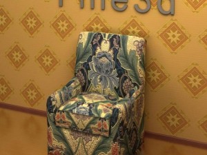 antique09068sofa Modèle 3D