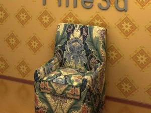 古董09068沙发 3D 模型