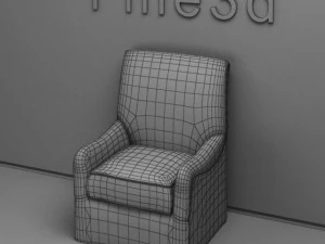 antique09068sofa 3D Model