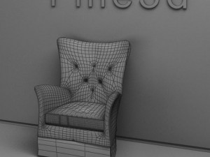 antique09070sofa 3D Model