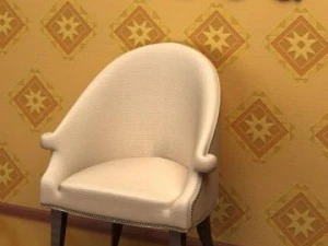 古董09072椅子 3D 模型