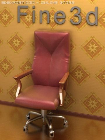 antique09080chair Model 3D .c4d .max .obj .3ds .fbx .stl .blend 