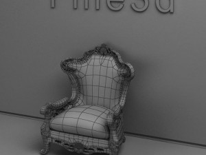 antique08038sofa 3D Model