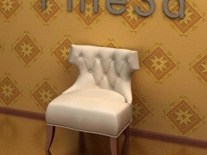 antique08041chair 3D Model