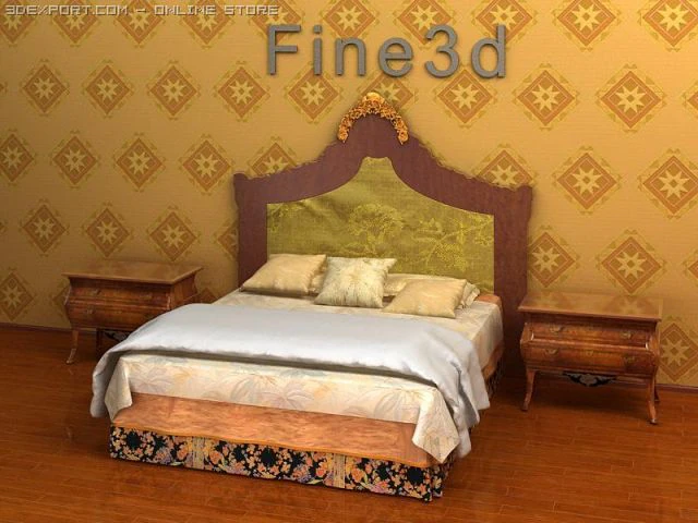 antique09ombed01 3D Model .c4d .max .obj .3ds .fbx .stl .blend 