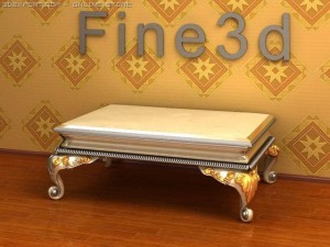 antique08bed078 Modelo 3D