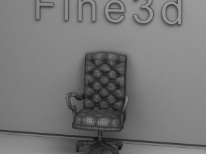 antique08chair071 3D-Modell
