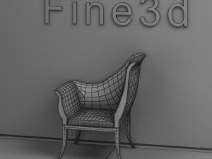 antique08chair088 Modelo 3D