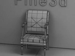 09omchair020201 3D Model