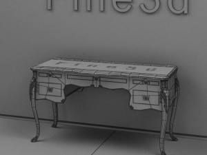 antique08table0104 3Dモデル