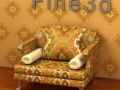 antique09omsofa06 3D Модель