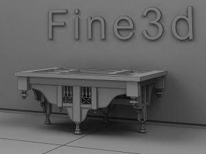 antique09omtable08 3D 모델
